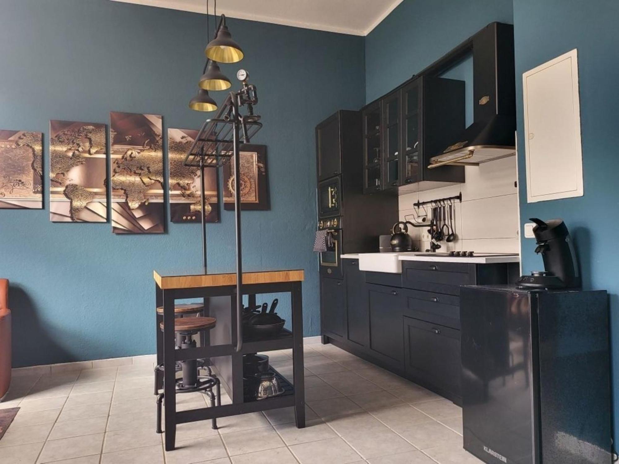 Retroversum Themen-Ferienwohnung Бад-Ейнгаузен Екстер'єр фото